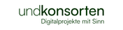 Logo: undkonsorten - Digitalprojekte mit Sinn in dunkelgrün